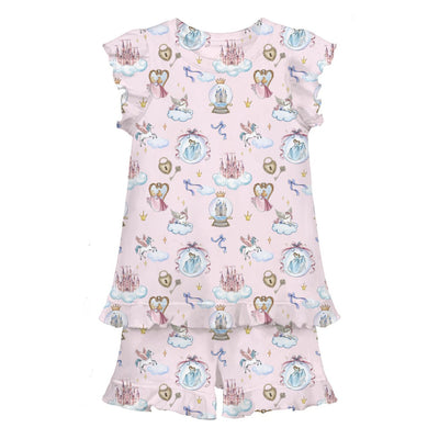 PIJAMA MANGA CORTA PARA BEBE PRINCESS 9-12