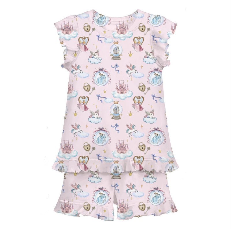 PIJAMA MANGA CORTA PARA BEBE PRINCESS 9-12