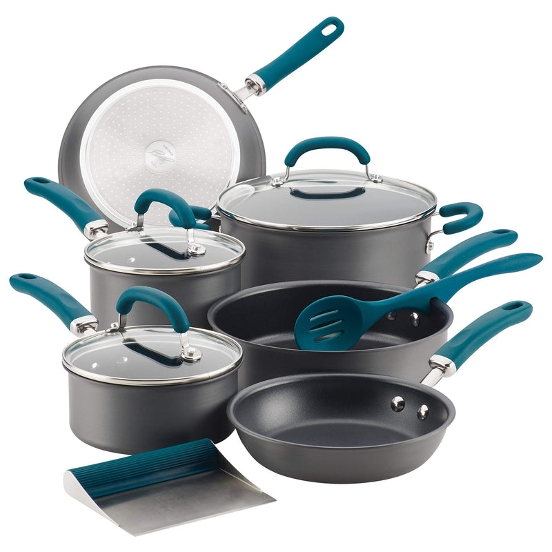 RACHAEL RAY COOK+CREATE SET DE OLAS Y SARTENES 11PC RACHAEL RAY COOK+CREATE SET DE OLAS Y SARTENES 11PC