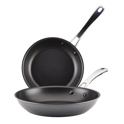 RACHAEL RAY COOK+CREATE SET DE 2 SARTENES 9"-11.75" RACHAEL RAY COOK+CREATE SET DE 2 SARTENES 9"-11.75"