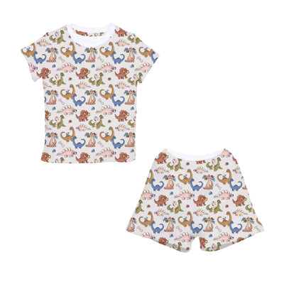 PIJAMA PARA NIÑO MANGA CORTA REX 6-7