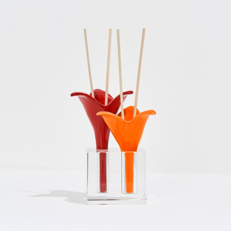 DIFUSOR 2 FIORI DI CAPRI MIX ROSSO/ARANCIO- MARINA
