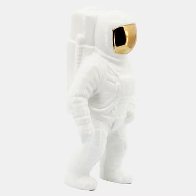 ESTATUA DE ASTRONAUTA BLANCO