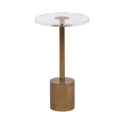 MESA ACENTUAL DE ACRÍLICO TALIA DE 21"