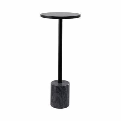 MESA ACENTUAL DE GRANITO NEGRO OTTAWA DE 24"