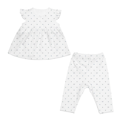 PIJAMA PARA BEBE MANGA CORTA SILVER MOOM 9-12