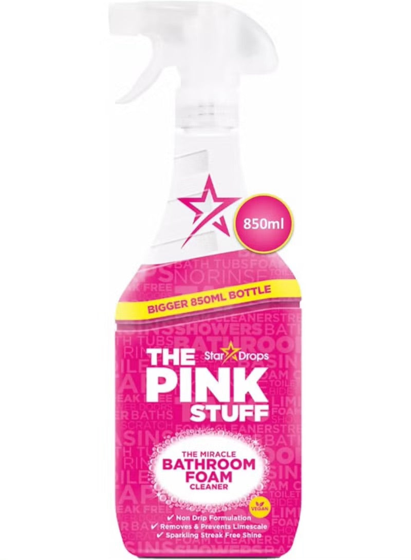 THE PINK STUFF ESPUMA LIMPIADORA PARA BAÑO 850ML