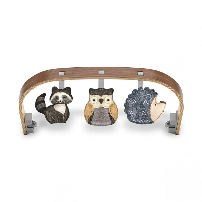 UPPABABY MIRA FOREST FUN TOY BAR (GREY WALNUT / WOOD)