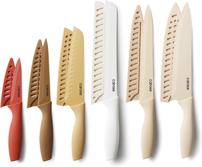 CAROTE SET DE CUCHILLO CON BASE 12 PCS