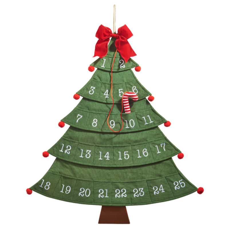 CALENDARIO DE ÁRBOL DE NAVIDAD 32"