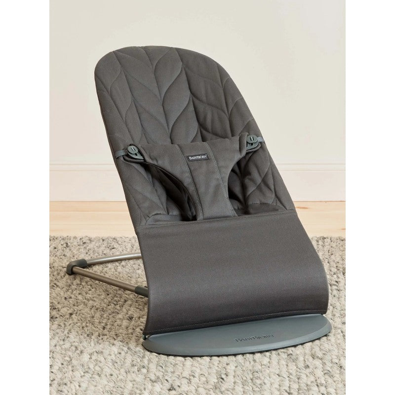 BABYBJÖRN BOUNCER BLISS  SILLA DE REBOTE- COLCHA DE PETALOS,  ANTHRACITE