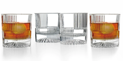 SET DE 4 VASOS DE CRISTAL