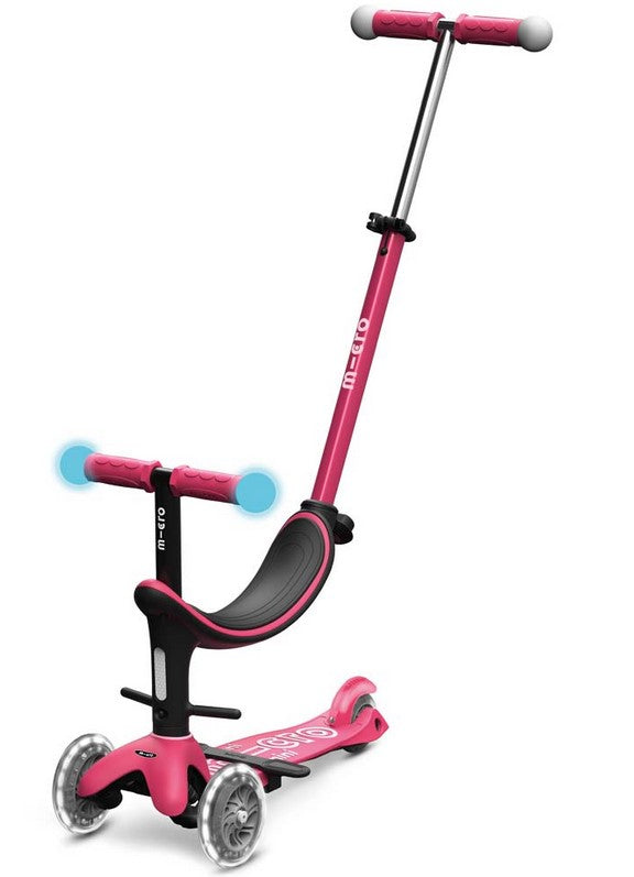 MINI SCOOTER MAGICO LED - ROSA