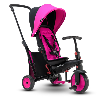 COCHE TRICICLO STR3 PLUS - ROSA