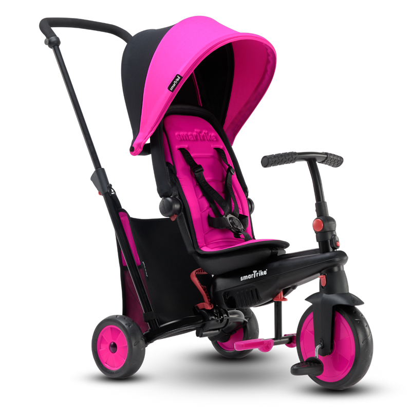 COCHE TRICICLO STR3 PLUS - ROSA