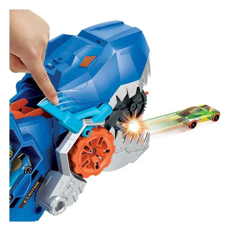 HOT WHEEL TRANSPORTADOR DINOSAURIO PARA VEHICULOS
