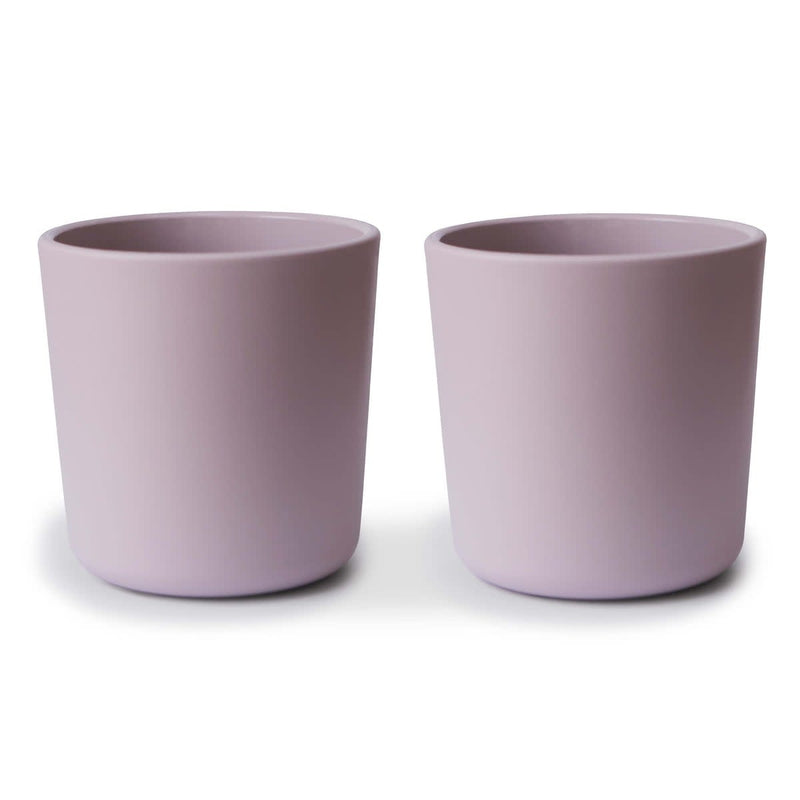 SET DE 2 VASOS PARA NIÑO - LILA PASTEL