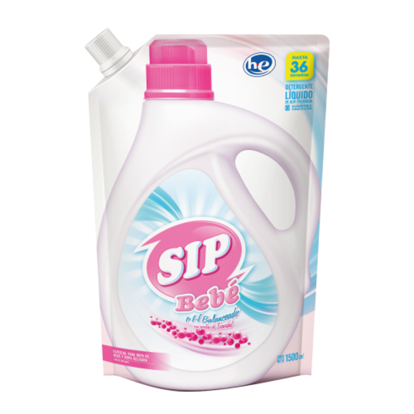 SIP DETERGENTE LÍQUIDO BEBE SACHET 1500ML