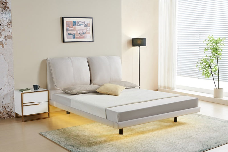 CAMA QUEEN / COLOR BEIGE