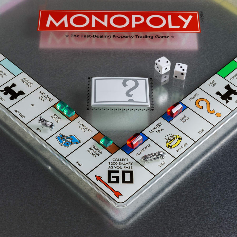 JUEGO DE MESA MONOPOLY- GLASS EDITION