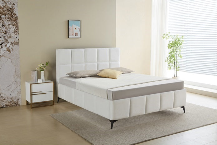 CAMA KING / COLOR  WHITE