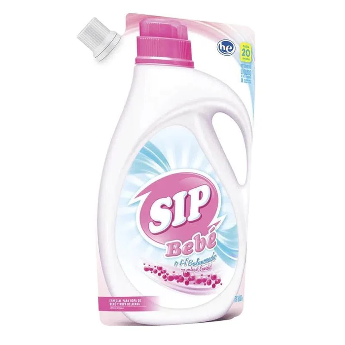 SIP DETERGENTE LÍQUIDO BEBE SACHET 800 ML