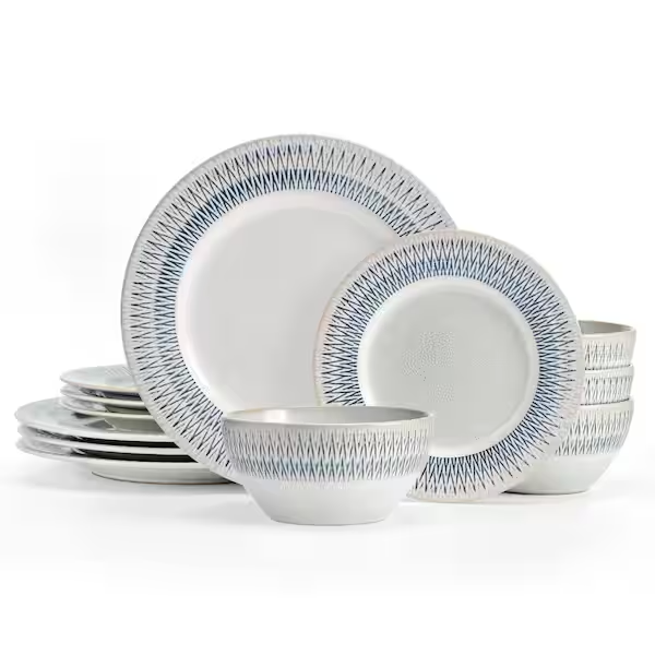 SET DE VAJILLA CASEY DE 12PC