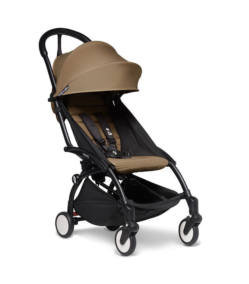 COCHECITO YOYO STROLLER BUNDLE 6+ BLACK W/TOFFEE