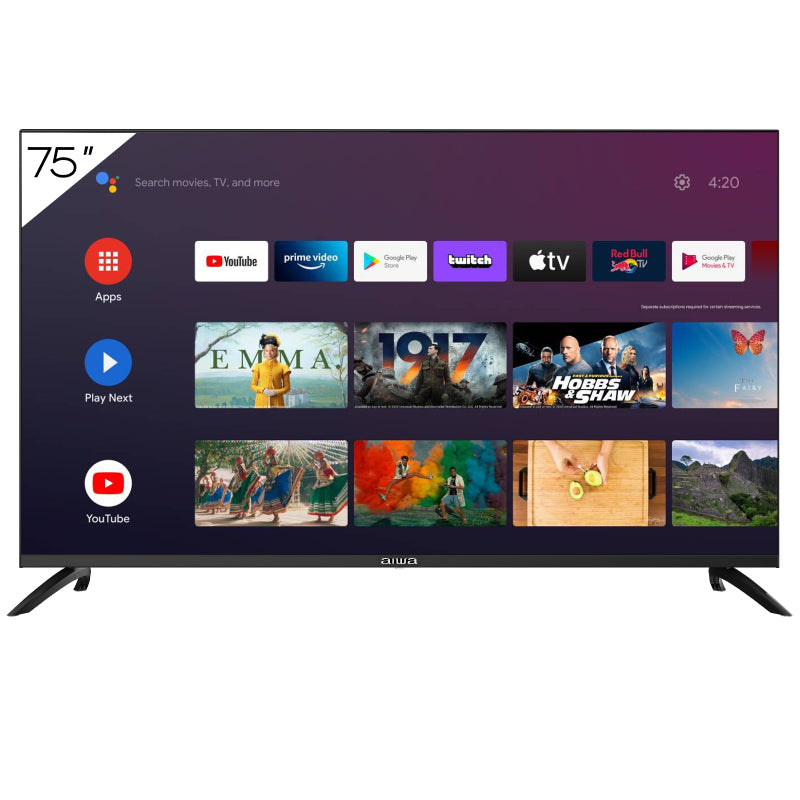 PANTALLA 75" 4K SMART/GOOGLE TV