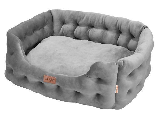 Cama para Perro GRIS - Talla S (60x50x30cm)