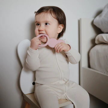 MUSHIE PIJAMA CON CREMALLERA 6-9 M-IVORY