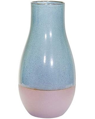 JARRON DE CERAMICA DE 14 "-AZUL