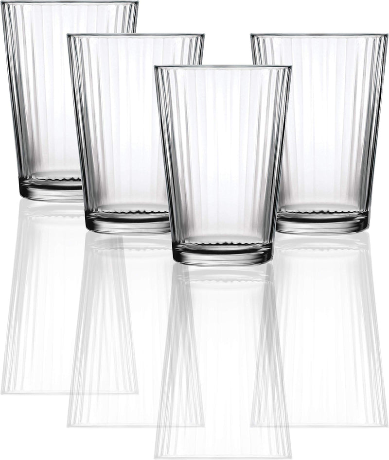 SET DE 4 VASOS  HILL STREET - 7 OZ.