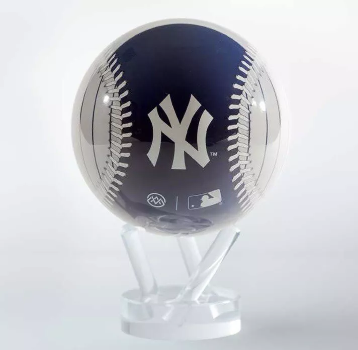 GLOBO MLB YANKEES DE NUEVA YORK  (4,5 pulg.)  BASE ACRILICA