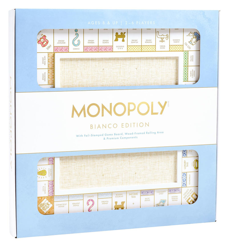 JUEGO DE MESA MONOPOLY -BIANCO EDITION