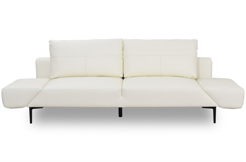 SOFA DE 3 PUESTOS COLOR NIEVE