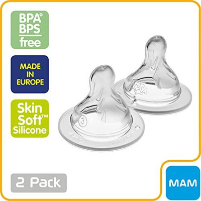 CHUPETE GOTEO RAPIDO DE SILICONE PARA BIBERON