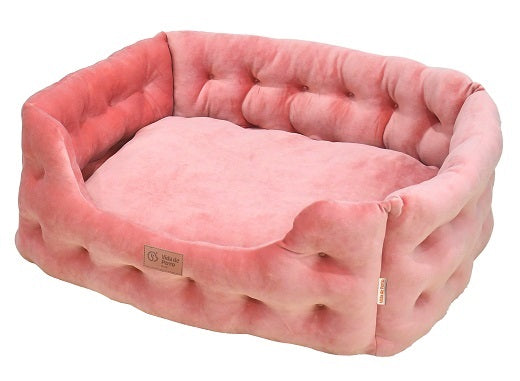 Cama para Perro ROSADO - Talla M (70x50x30cm)