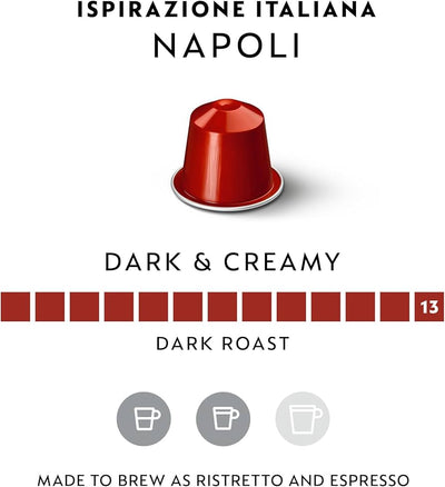 Café Ispirazione Italiana Ispirazione Napoli x 10 Cápsulas Original Nespresso
