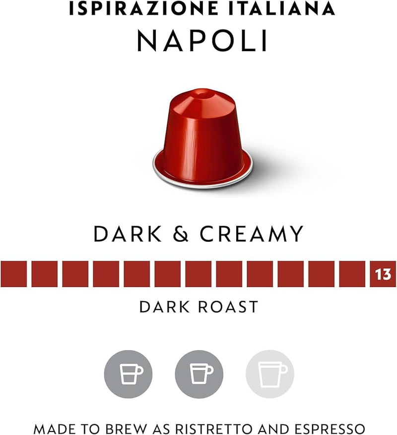 Café Ispirazione Italiana Ispirazione Napoli x 10 Cápsulas Original Nespresso