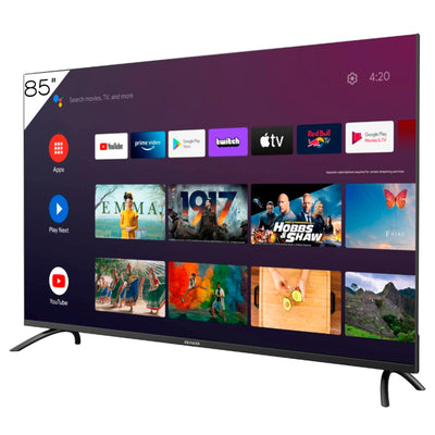 PANTALLA 85" 4K SMART/GOOGLE TV