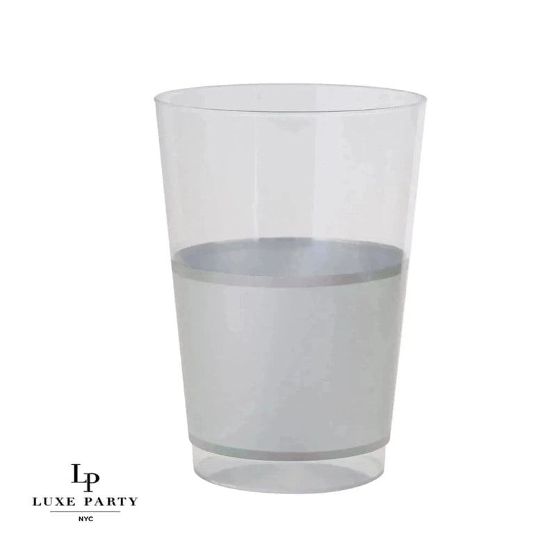 SET DE VASOS 12 OZ - PLATEADO