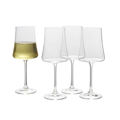 SET DE 4 COPAS DE VINO BLANCO DE 16OZ