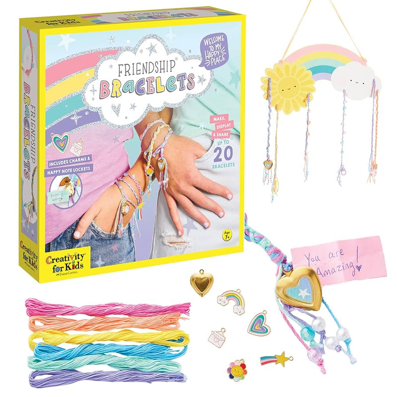 CREATIVITY FOR KIDS-KIT PARA CREAR BRAZALETES DE FLORES
