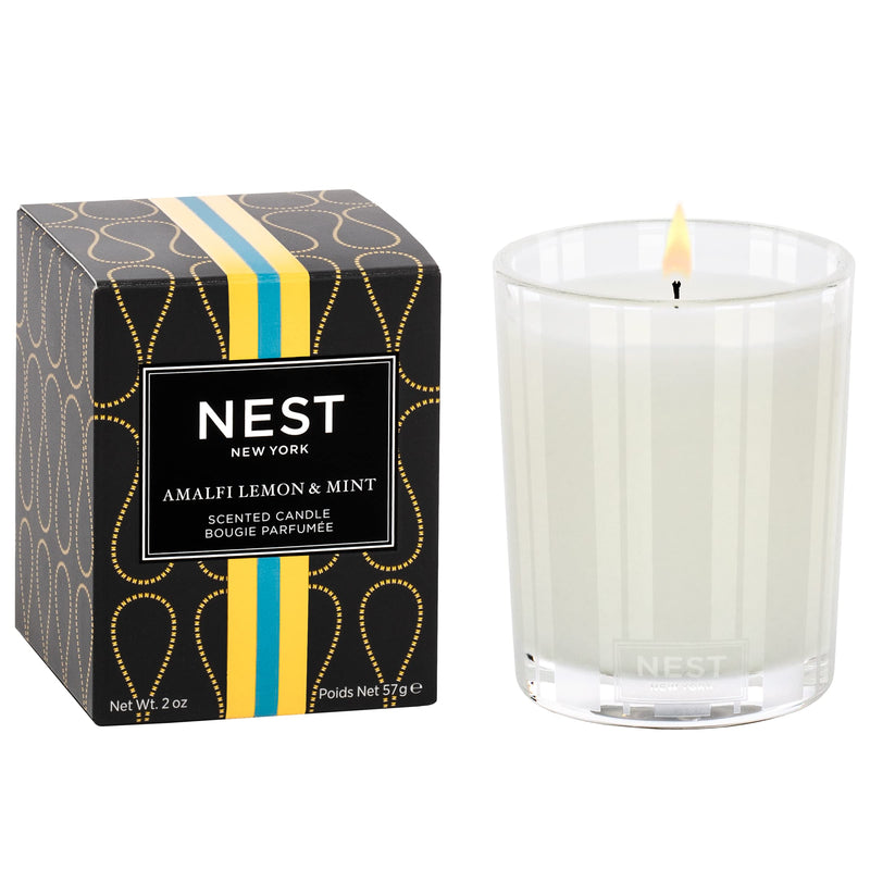 VELA VOTIVA NEST 2OZ AMALFI LIMÓN Y MENTA