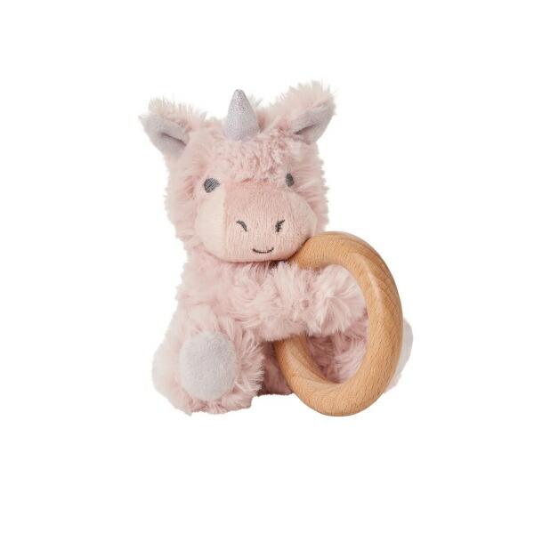 SONAJERO DE PELUCHE - UNICORNIO ROSA