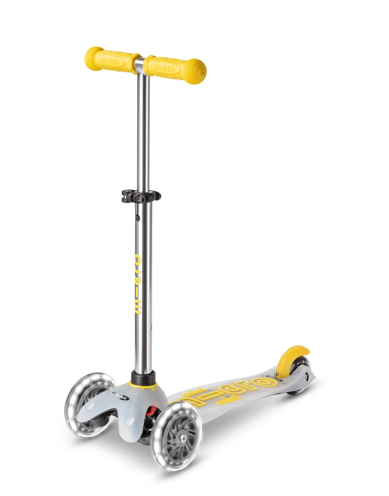 SCOOTER MINI LED-AMARILLO FLUX