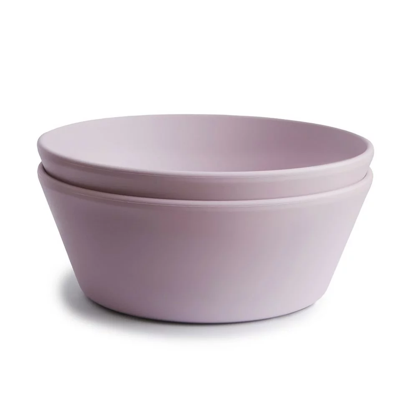 SET DE 2 BOWL DE VAJILLA REDONDOS (SOFT LILAC)