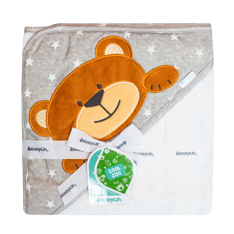 TOALLA CAPUCHON DE ANIMALES KOBYTIN