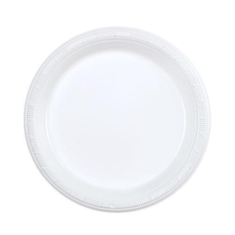 SET DE PLATOS DE 9"-BLANCO